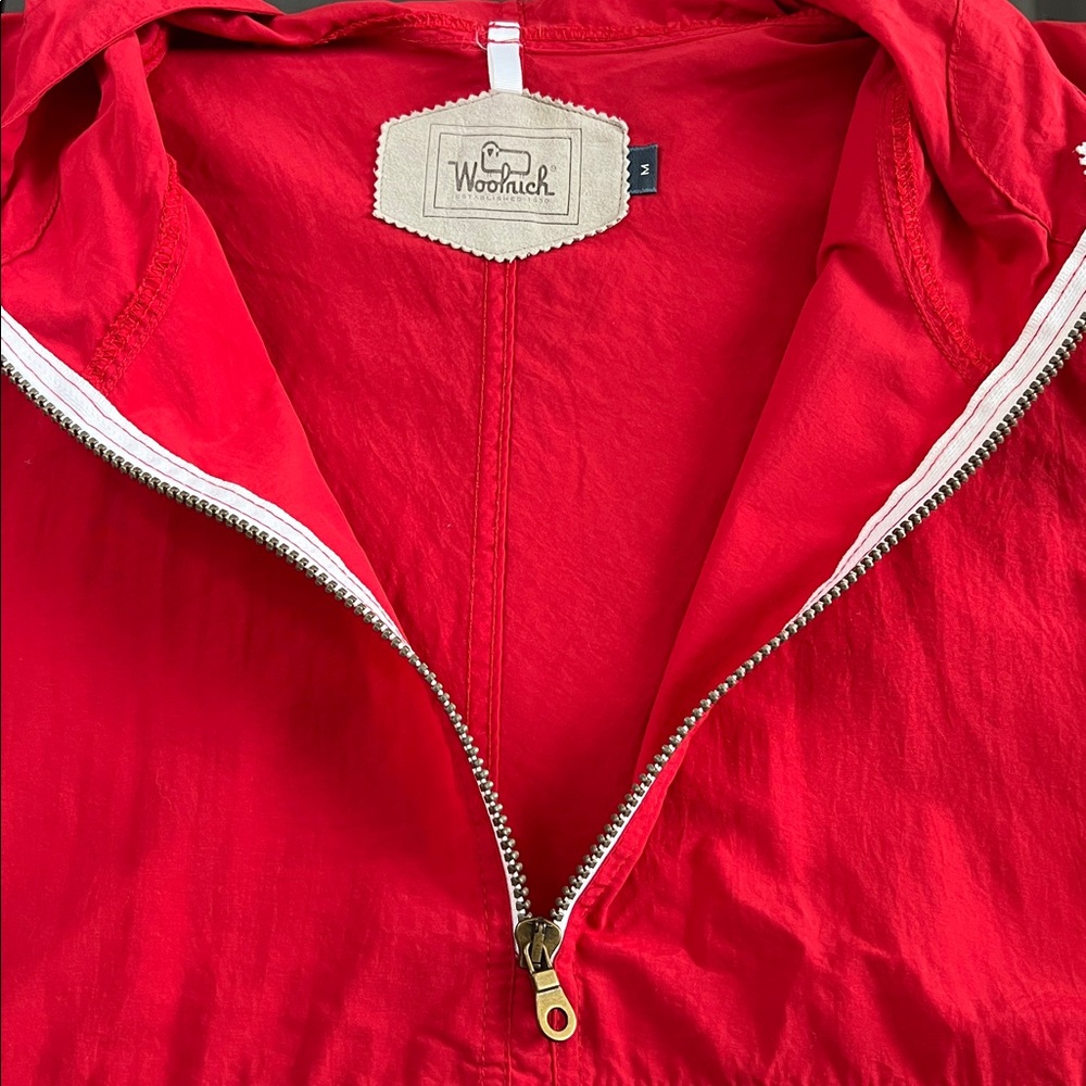 Woolrich Pullover Hooded Adjustable Windbreaker R… - image 5